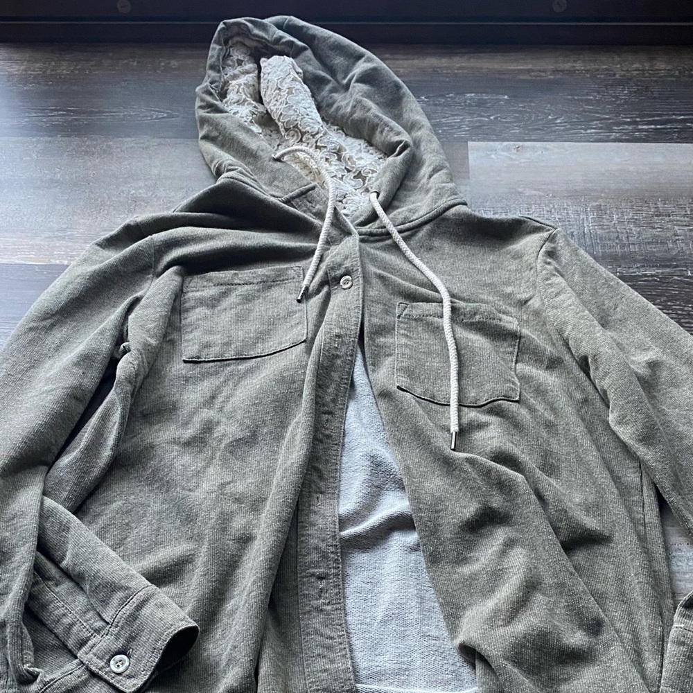 Kori Sweater Button Down
